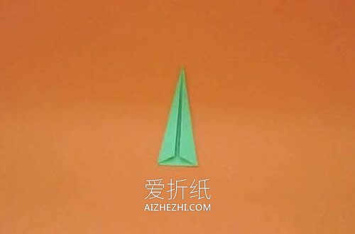 最简单圣诞树怎么折的图解教程- www.aizhezhi.com