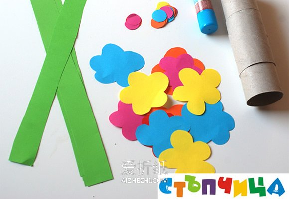 幼儿园怎么做花朵挂饰的制作方法教程- www.aizhezhi.com