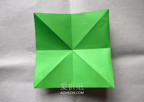 怎么折纸立体菠萝和叶子的折法图解步骤- www.aizhezhi.com
