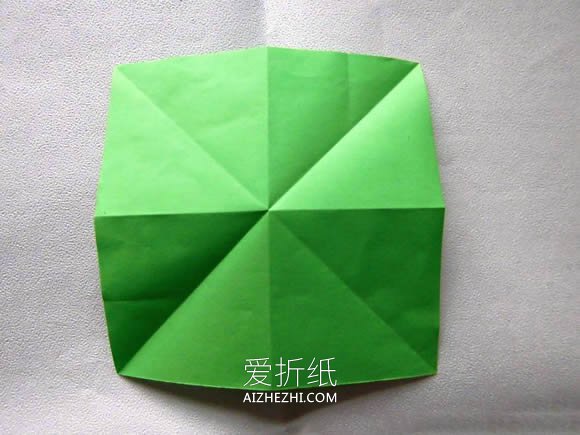 怎么折纸立体菠萝和叶子的折法图解步骤- www.aizhezhi.com