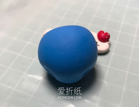 怎么做卡通风格超轻粘土美国队长的制作图解- www.aizhezhi.com