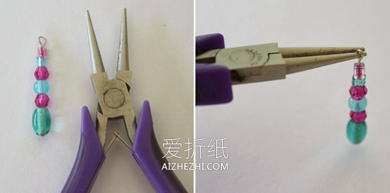 怎么做简单又可爱的串珠包包挂件的制作方法- www.aizhezhi.com