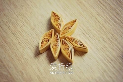 怎么做圣诞节衍纸雪花挂饰的制作方法图解- www.aizhezhi.com