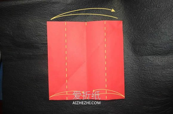 怎么折纸兔年兔子红包的折法步骤图解- www.aizhezhi.com