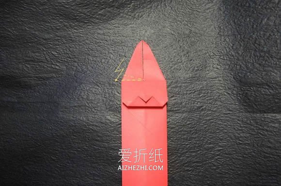 怎么折纸兔年兔子红包的折法步骤图解- www.aizhezhi.com