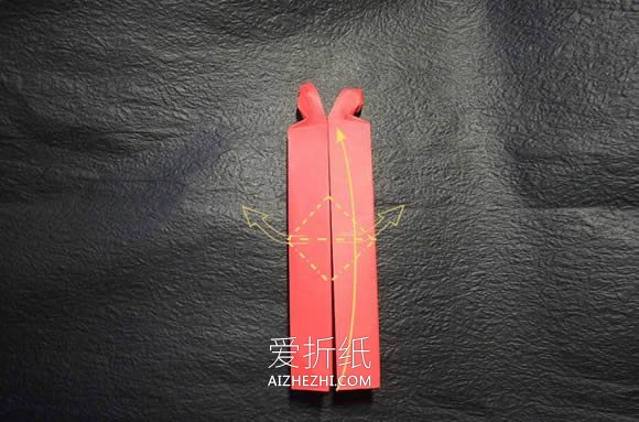 怎么折纸兔年兔子红包的折法步骤图解- www.aizhezhi.com