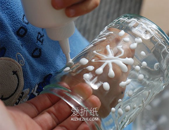 怎么用玻璃瓶做雪花许愿瓶的制作方法- www.aizhezhi.com