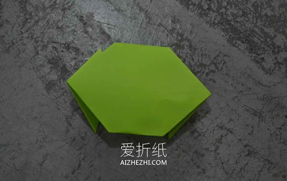 怎么简单折纸太空飞船的折法步骤图解- www.aizhezhi.com