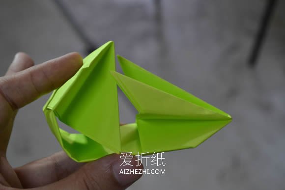 怎么简单折纸太空飞船的折法步骤图解- www.aizhezhi.com