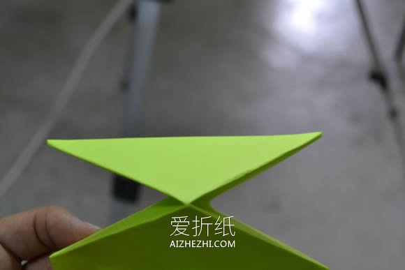 怎么简单折纸太空飞船的折法步骤图解- www.aizhezhi.com