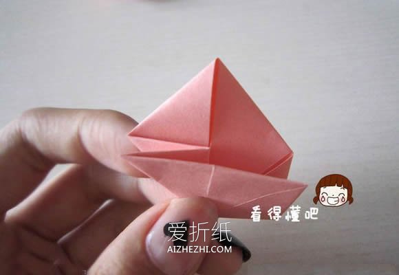 怎么简单折纸鸡蛋花的折法步骤图解- www.aizhezhi.com