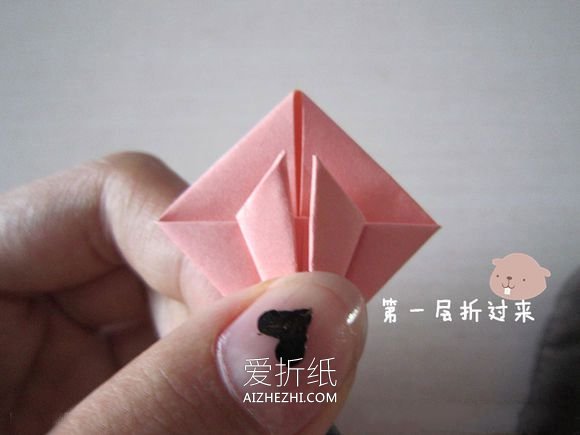 怎么简单折纸鸡蛋花的折法步骤图解- www.aizhezhi.com