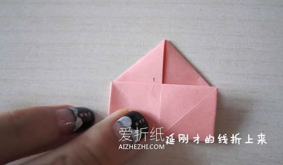 怎么简单折纸鸡蛋花的折法步骤图解- www.aizhezhi.com