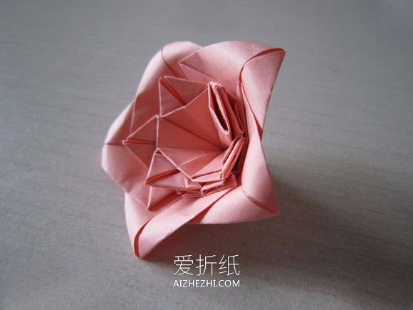 怎么简单折纸鸡蛋花的折法步骤图解- www.aizhezhi.com