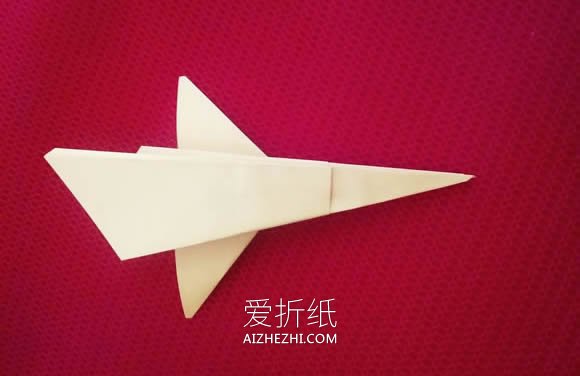 怎么折纸太空飞船星舰的折法步骤图解- www.aizhezhi.com