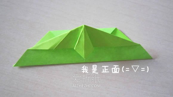 怎么折纸简单又可爱领带心的折法图解教程- www.aizhezhi.com