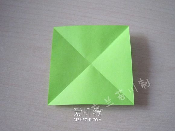 怎么折纸简单又可爱领带心的折法图解教程- www.aizhezhi.com