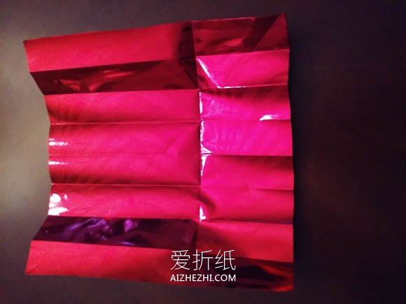 手工折纸漂亮纸扇怎么折的图解教程- www.aizhezhi.com