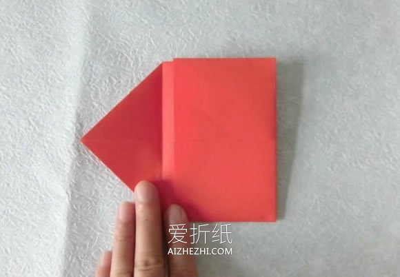 怎么折纸七夕节情书爱心的折法图解教程- www.aizhezhi.com