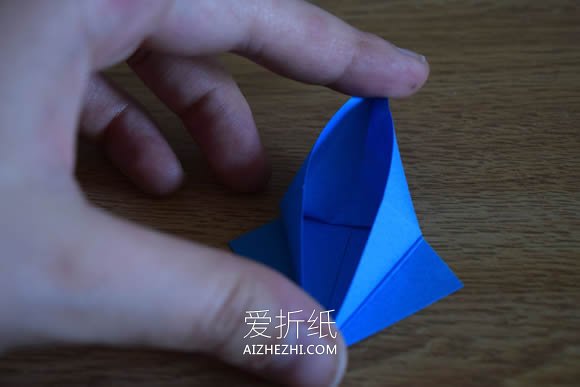 简单手工纸鹤怎么折的过程步骤图解- www.aizhezhi.com