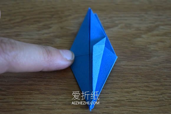 简单手工纸鹤怎么折的过程步骤图解- www.aizhezhi.com