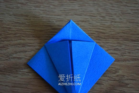 简单手工纸鹤怎么折的过程步骤图解- www.aizhezhi.com