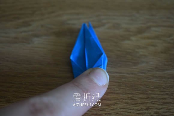 简单手工纸鹤怎么折的过程步骤图解- www.aizhezhi.com