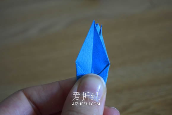 简单手工纸鹤怎么折的过程步骤图解- www.aizhezhi.com