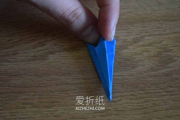 简单手工纸鹤怎么折的过程步骤图解- www.aizhezhi.com