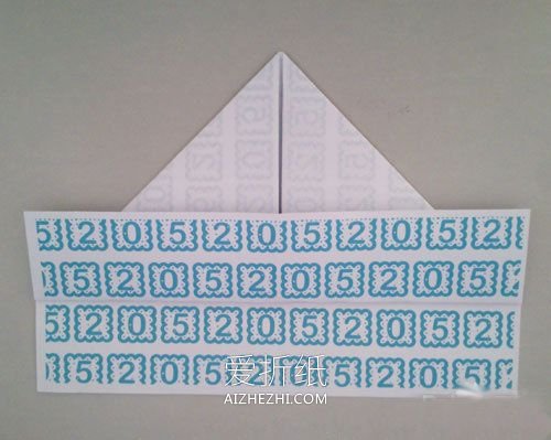 儿童怎么折纸小游艇的折法步骤图解- www.aizhezhi.com