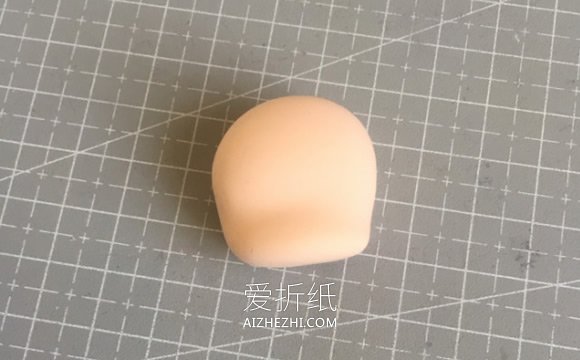 怎么做超轻粘土长角女生人偶冰箱贴的制作方法- www.aizhezhi.com