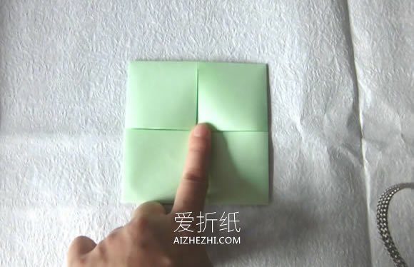 怎么折纸立体裱花蛋糕的折法步骤图解- www.aizhezhi.com