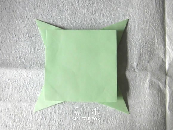 怎么折纸立体裱花蛋糕的折法步骤图解- www.aizhezhi.com