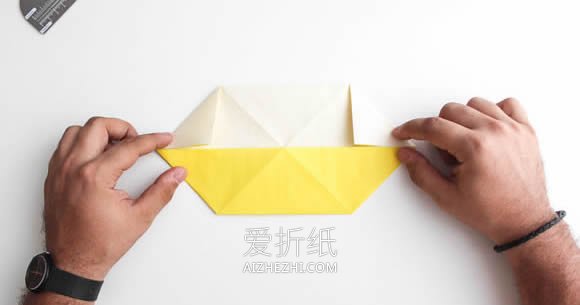 怎么折纸简易收纳盒的折叠方法图解- www.aizhezhi.com