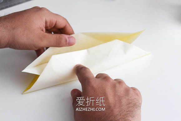 怎么折纸简易收纳盒的折叠方法图解- www.aizhezhi.com