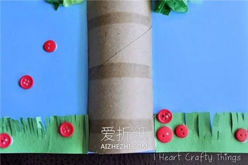 幼儿园怎么做教师节大树贺卡的制作方法- www.aizhezhi.com