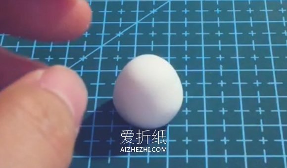 怎么简单做可爱超轻粘土小熊猫的图解教程- www.aizhezhi.com