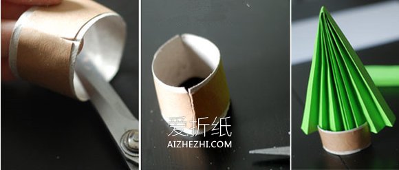 怎么折纸圣诞树最简单的折法步骤图- www.aizhezhi.com