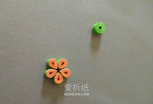 怎么做迷你衍纸盆栽的手工制作图解教程- www.aizhezhi.com