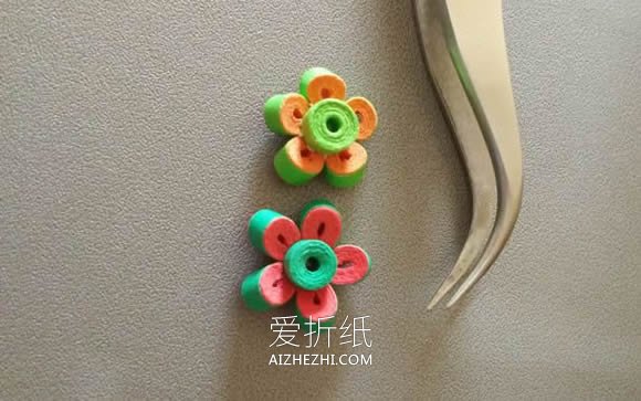 怎么做迷你衍纸盆栽的手工制作图解教程- www.aizhezhi.com