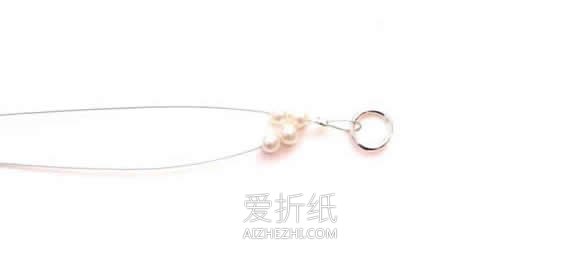 怎么做超可爱串珠珍珠项链的DIY制作方法图解- www.aizhezhi.com