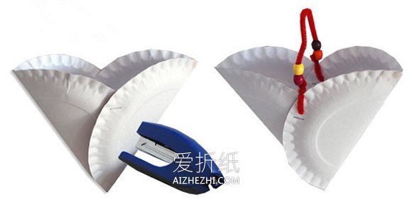 怎么简单用纸盘做收纳小挂袋的制作方法- www.aizhezhi.com