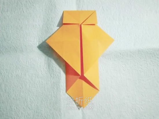 怎么简单折纸小狗的折叠方法步骤图解- www.aizhezhi.com
