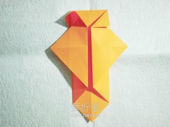 怎么简单折纸小狗的折叠方法步骤图解- www.aizhezhi.com