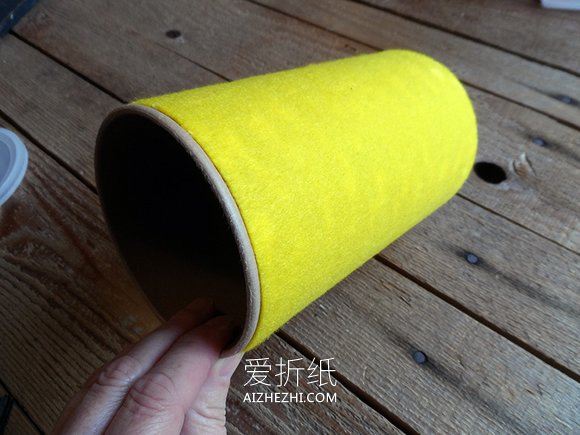 燕麦盒怎么废物利用 手工制作可爱儿童玩具鼓- www.aizhezhi.com