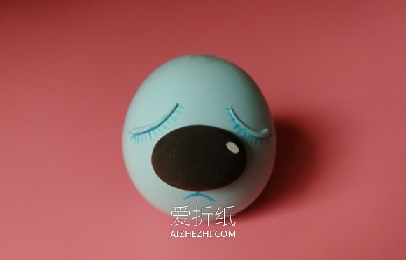 怎么做超轻粘土伤心兔子的制作方法步骤图- www.aizhezhi.com