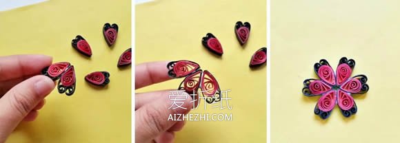 怎么做衍纸雪花项链吊坠的制作方法图解- www.aizhezhi.com