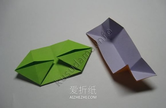 怎么折纸五角星花球的折法步骤图解- www.aizhezhi.com