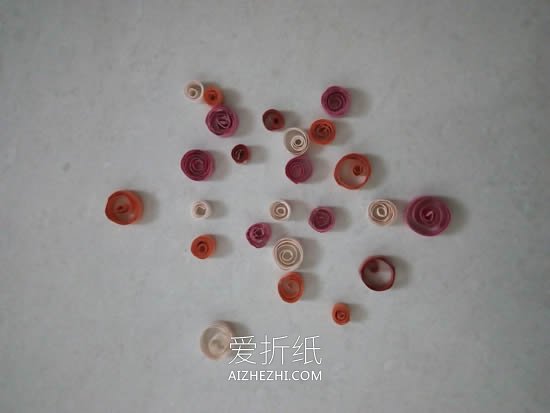 怎么做衍纸情人节贺卡的制作方法图解- www.aizhezhi.com