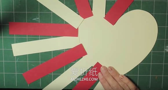 怎么手工编织爱心纸篮子的编法步骤图解- www.aizhezhi.com